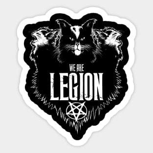 Cats Legion Sticker